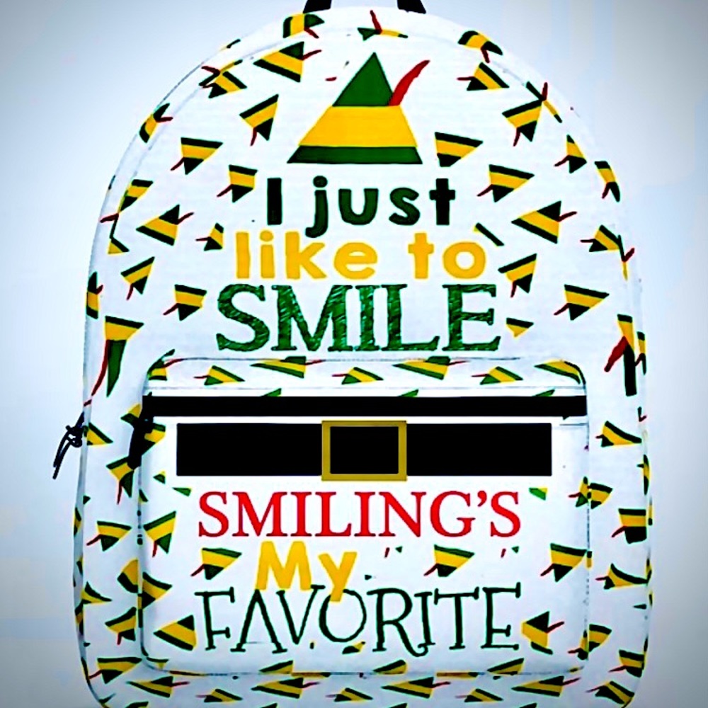 🎒Boutique Buddy Elf Backpack ⭐️(Buddy the Elf "Smiles" Full Size)